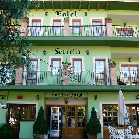 Hotel Rural Serrella Castell De Castells Eksteriør billede
