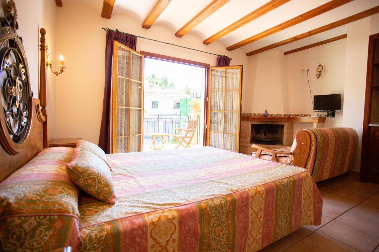 Hotel Rural Serrella Castell De Castells Eksteriør billede