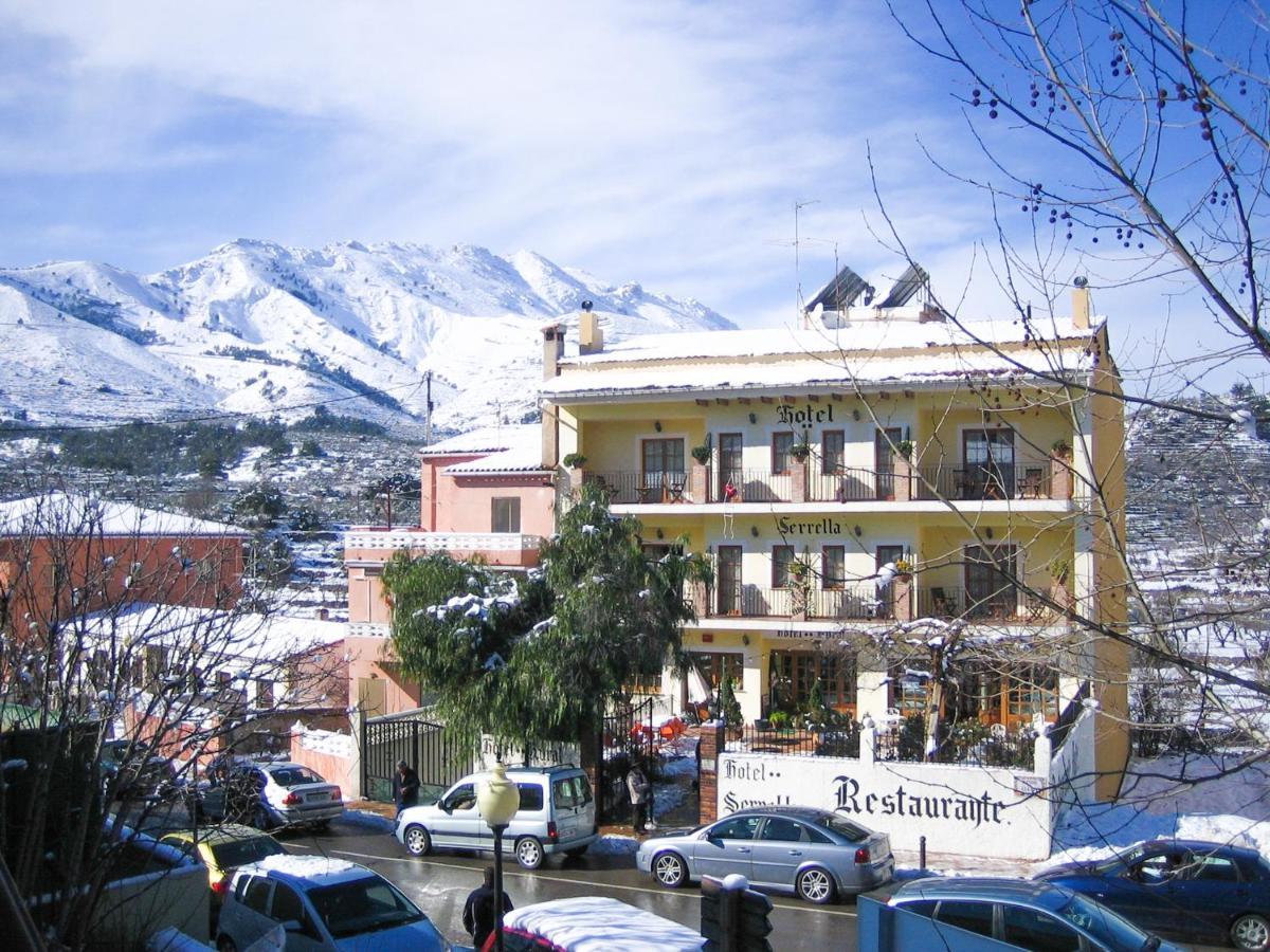 Hotel Rural Serrella Castell De Castells Eksteriør billede